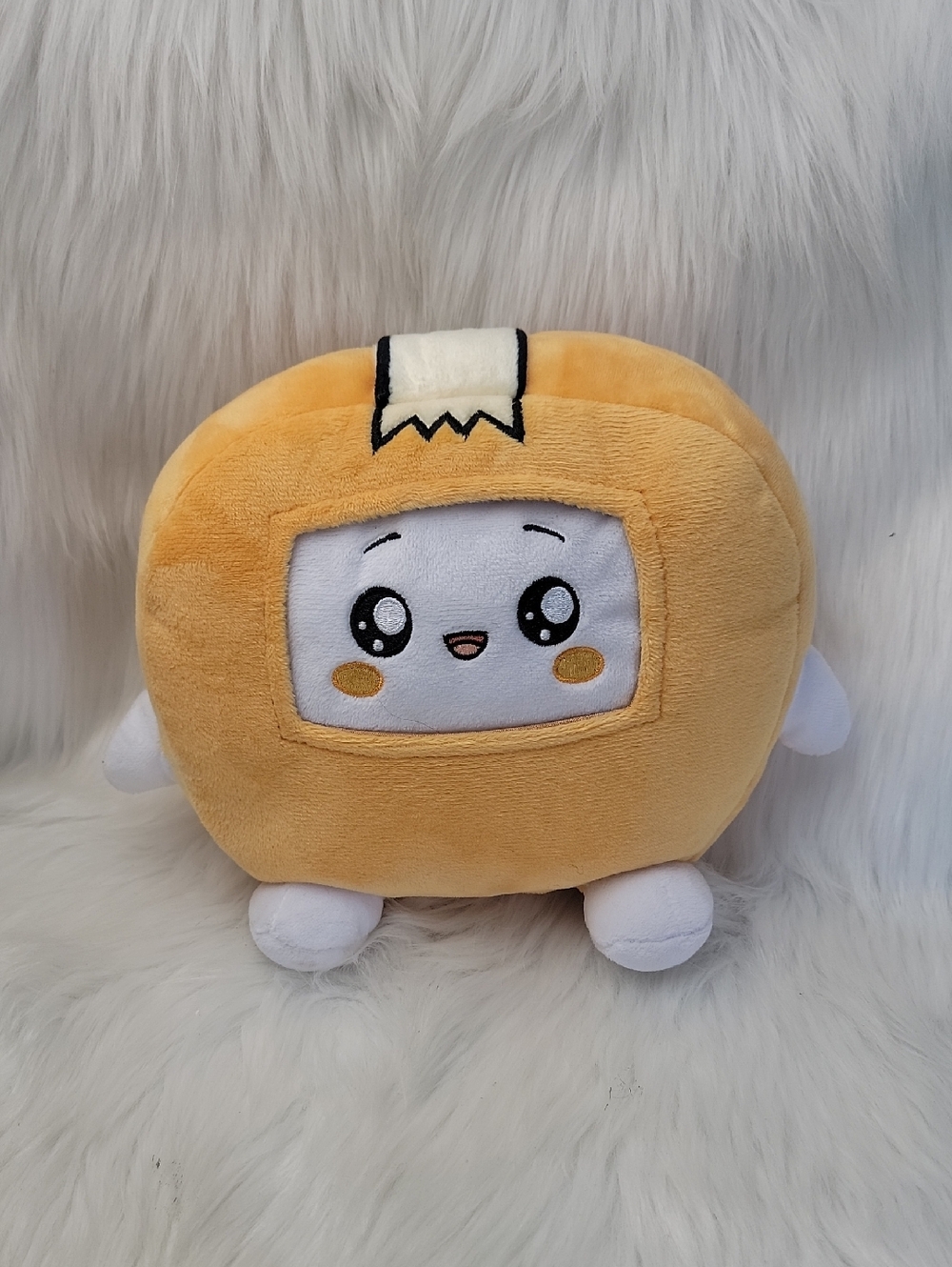LANKYBOX Thicc Boxy Marshmallow Shape You‎ Tube Animation Plush Plushie Toy